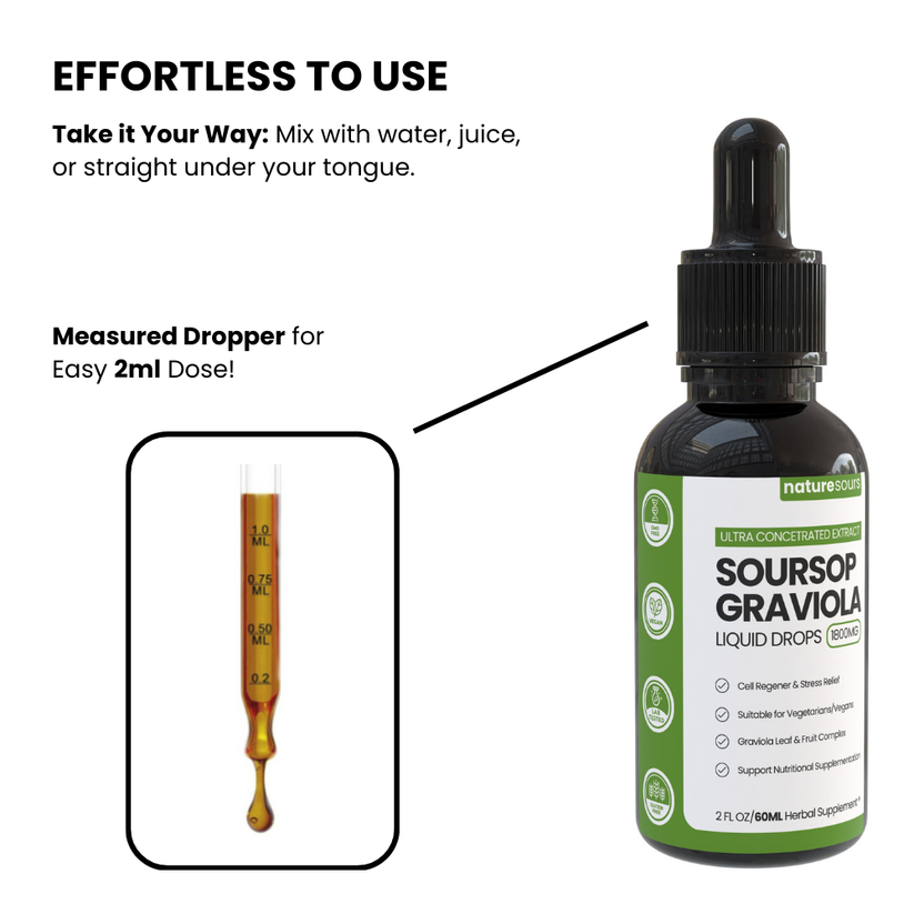 Buy 1 Get 2 FREE - 100% Pure Organic Soursop Extract