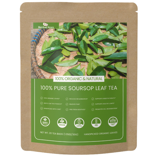 100% Pure Organic Soursop Leaf tea